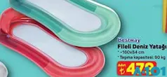 BESTWAY FİLELİ DENİZ YATAĞI 160X84 CM fiyat ve kampanya bilgisi